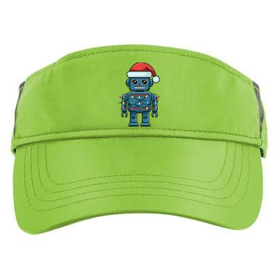 Festive Robot Bringing Christmas Cheer And Fun Lights Adult Drive Performance Visor