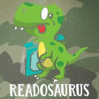 Funny Reading Book Readers Dinosaur Dino Apparel Legacy Tie Dye Trucker Hat