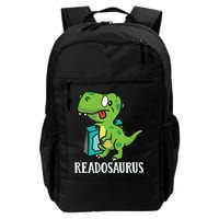 Funny Reading Book Readers Dinosaur Dino Apparel Backpack