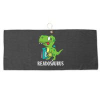Funny Reading Book Readers Dinosaur Dino Apparel Large Microfiber Waffle Golf Towel