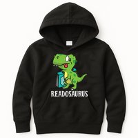 Funny Reading Book Readers Dinosaur Dino Apparel Kids Hoodie