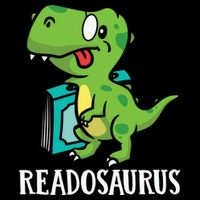 Funny Reading Book Readers Dinosaur Dino Apparel Wool Snapback Cap