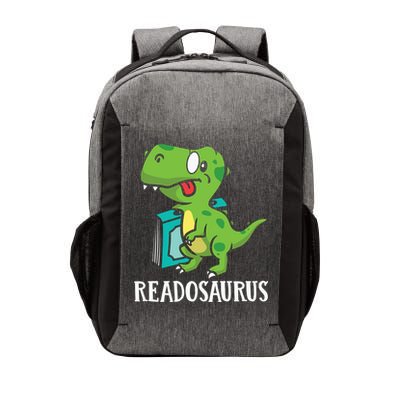 Funny Reading Book Readers Dinosaur Dino Apparel Vector Backpack