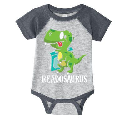 Funny Reading Book Readers Dinosaur Dino Apparel Infant Baby Jersey Bodysuit