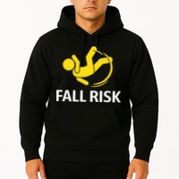 Fall Risk Balance Issues Funny Fall Risk Hoodie