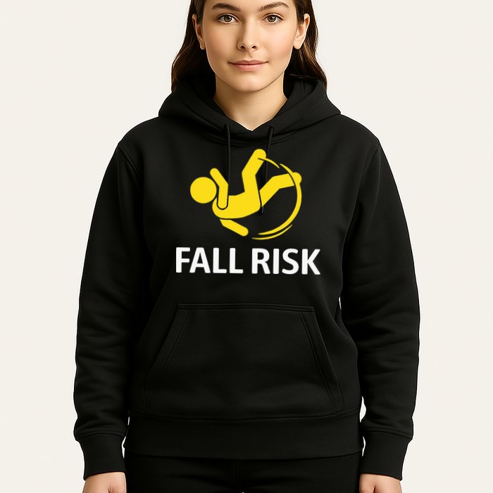Fall Risk Balance Issues Funny Fall Risk Hoodie