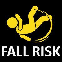 Fall Risk Balance Issues Funny Fall Risk Hoodie