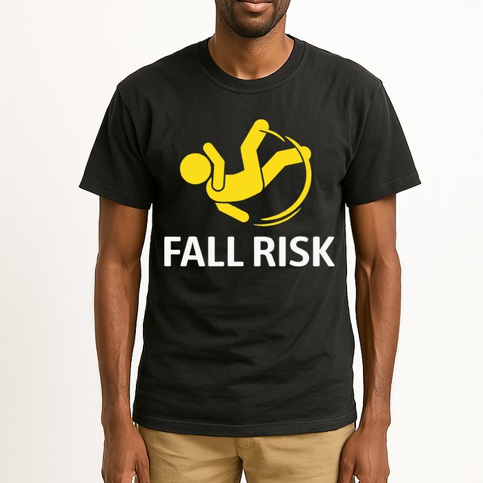 Fall Risk Balance Issues Funny Fall Risk Tall T-Shirt