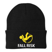 Fall Risk Balance Issues Funny Fall Risk Beanie