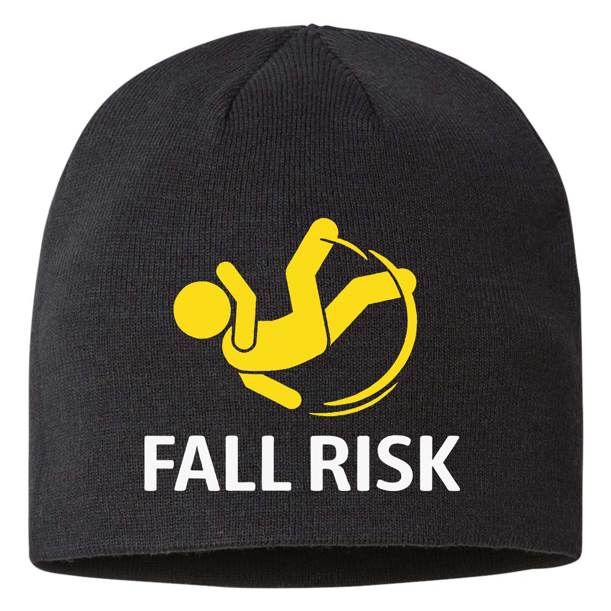 Fall Risk Balance Issues Funny Fall Risk Sustainable Beanie