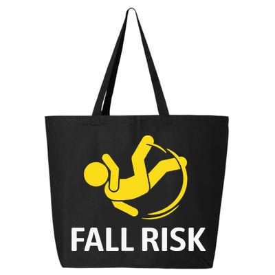 Fall Risk Balance Issues Funny Fall Risk 25L Jumbo Tote
