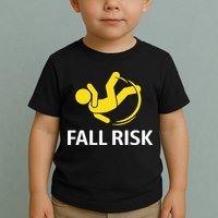 Fall Risk Balance Issues Funny Fall Risk Toddler T-Shirt