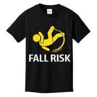 Fall Risk Balance Issues Funny Fall Risk Kids T-Shirt