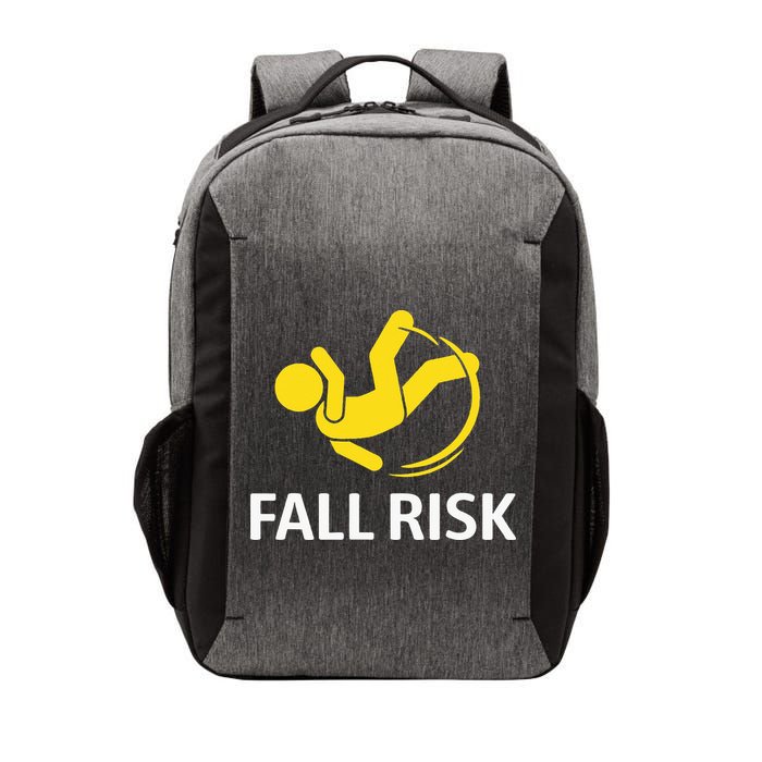 Fall Risk Balance Issues Funny Fall Risk Vector Backpack
