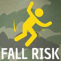 Fall Risk Balance Issues Funny Fall Risk Legacy Tie Dye Trucker Hat