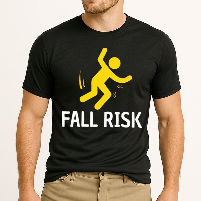 Fall Risk Balance Issues Funny Fall Risk Performance Shirt