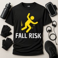 Fall Risk Balance Issues Funny Fall Risk Performance Shirt