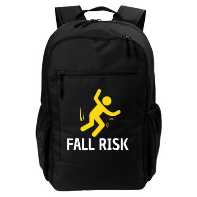 Fall Risk Balance Issues Funny Fall Risk Backpack