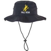 Fall Risk Balance Issues Funny Fall Risk Bucket Hat