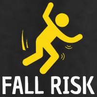 Fall Risk Balance Issues Funny Fall Risk Beanie