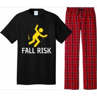 Fall Risk Balance Issues Funny Fall Risk Pajama Set