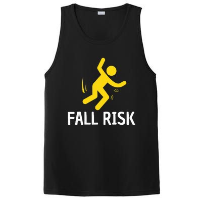 Fall Risk Balance Issues Funny Fall Risk PosiCharge Competitor Tank