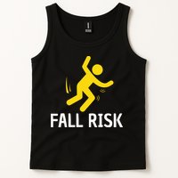 Fall Risk Balance Issues Funny Fall Risk Tank Top