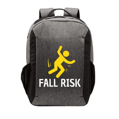 Fall Risk Balance Issues Funny Fall Risk Vector Backpack