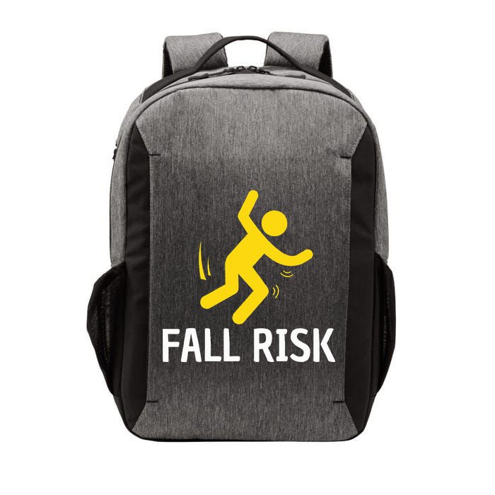 Fall Risk Balance Issues Funny Fall Risk Vector Backpack