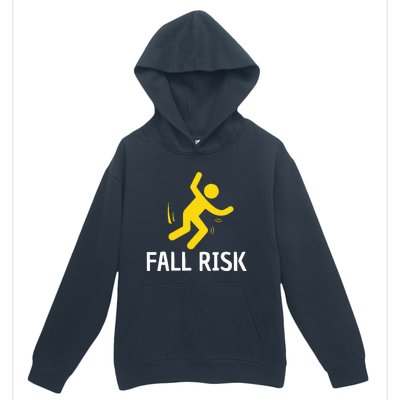 Fall Risk Balance Issues Funny Fall Risk Urban Pullover Hoodie