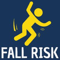 Fall Risk Balance Issues Funny Fall Risk Infant Baby Jersey Bodysuit