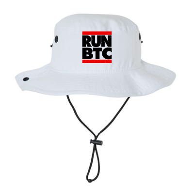 Funny Run BTC Bitcoin Logo Bucket Hat
