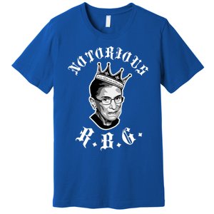 Funny Ruth Bader Ginsberg Gift Notorious Rbg Great Gift Cool Gift Premium T-Shirt