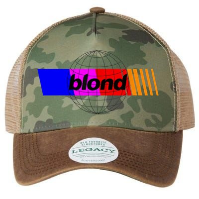 Frank Rapper Blond R&B Album Ocean Globe Worldwide Merch  Legacy Tie Dye Trucker Hat