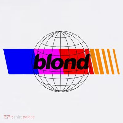 Frank Rapper Blond R&B Album Ocean Globe Worldwide Merch  T-Shirt