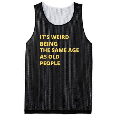 Funny Retirement Birthday Old People Sayings Mesh Reversible Basketball Jersey Tank