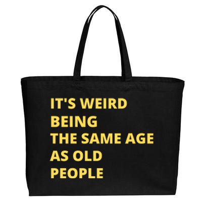 Funny Retirement Birthday Old People Sayings Cotton Canvas Jumbo Tote