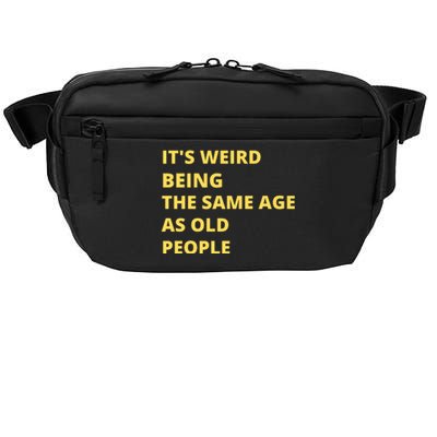 Funny Retirement Birthday Old People Sayings Crossbody Pack