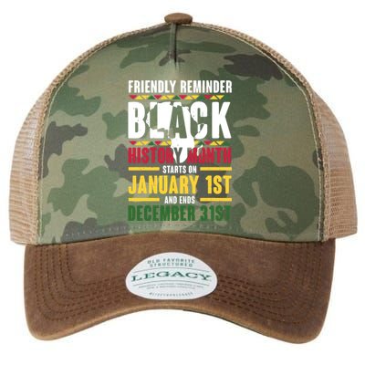 Friendly Reminder Black History Month Black Proud Africa Legacy Tie Dye Trucker Hat