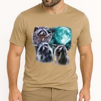 Funny Raccoon Boxer Trash Money We Gettin Rich Cooling Performance Crew T-Shirt