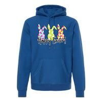 Funny Rabbits Bunnies Happy Easter Day Meaningful Gift Premium Hoodie