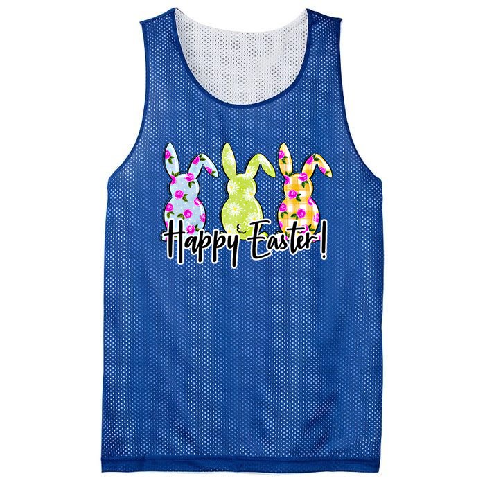 Funny Rabbits Bunnies Happy Easter Day Meaningful Gift Mesh Reversible Basketball Jersey Tank