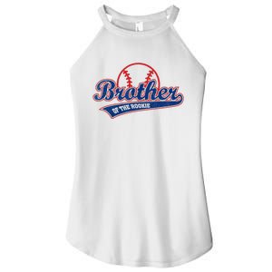 Funny Retro Baseball Brother Of The Rookie Women's Perfect Tri Rocker Tank