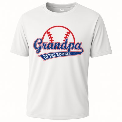 Funny Retro Baseball Grandpa Of The Rookie Performance Shirt