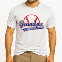 Funny Retro Baseball Grandpa Of The Rookie Cooling Performance Crew T-Shirt