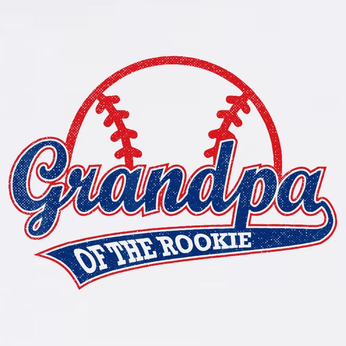 Funny Retro Baseball Grandpa Of The Rookie Cooling Performance Crew T-Shirt
