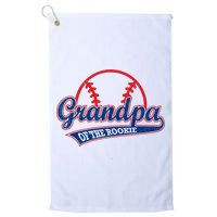 Funny Retro Baseball Grandpa Of The Rookie Golf Towel