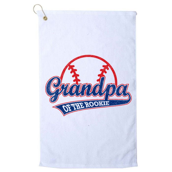 Funny Retro Baseball Grandpa Of The Rookie Golf Towel