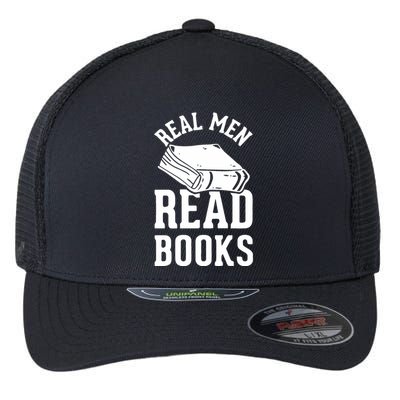 Funny Read Books Flexfit Unipanel Trucker Cap