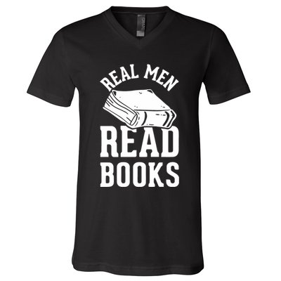 Funny Read Books V-Neck T-Shirt